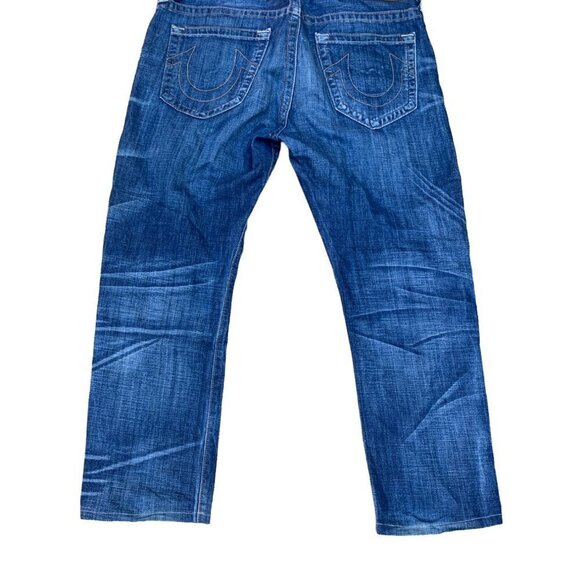 TRUE Religion Jeans Size 34 GENO Blue - Picture 2 of 4